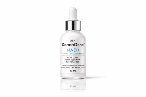 DermaGene® NAD⁺ Radiant Longevity Serum 0,08 % NAD⁺ + 1000 ppm PDRN Anti-Aging Straffungsserum