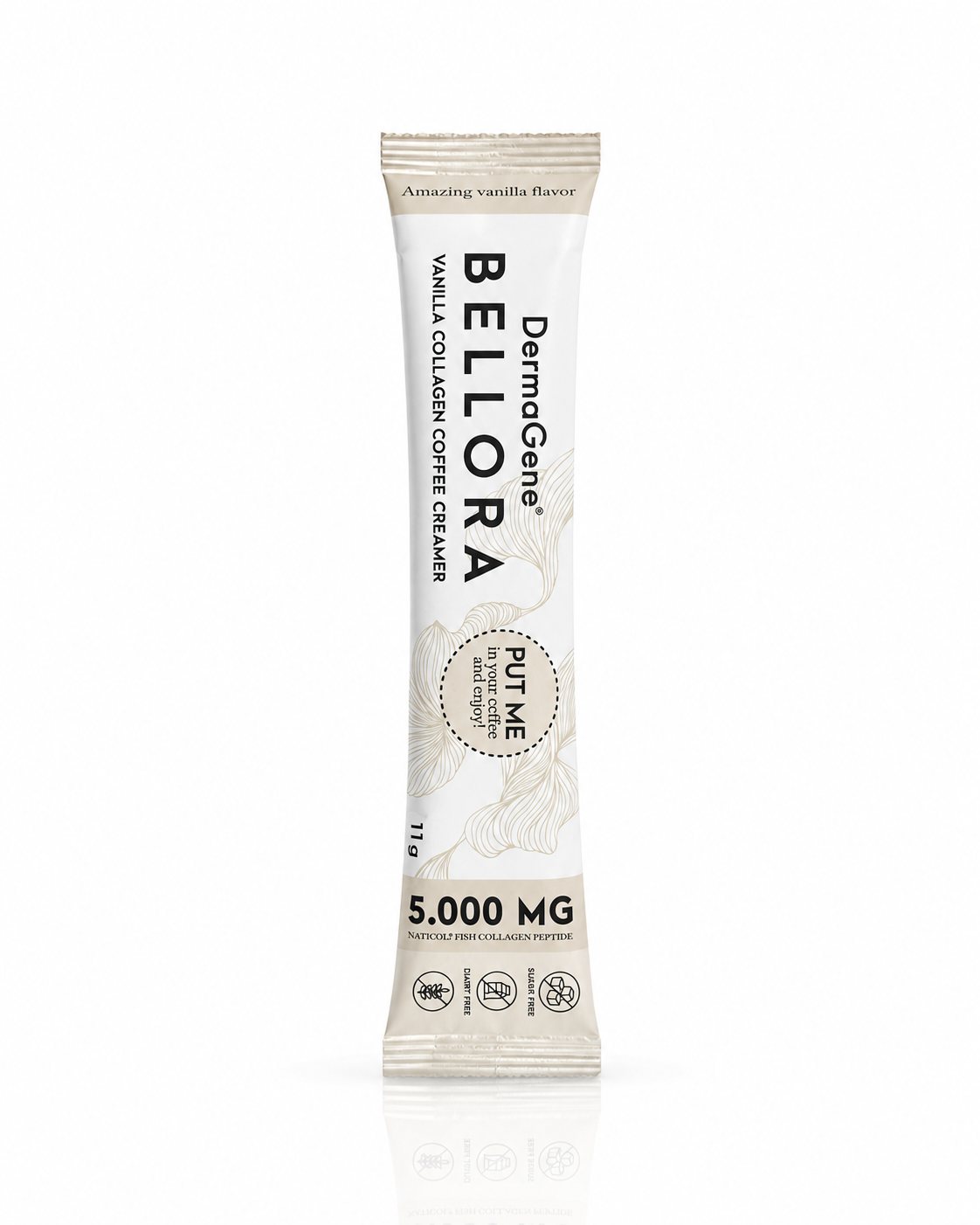 DermaGene® Bellora Beauty – Kollagen-Kaffeeweißer – Probe
