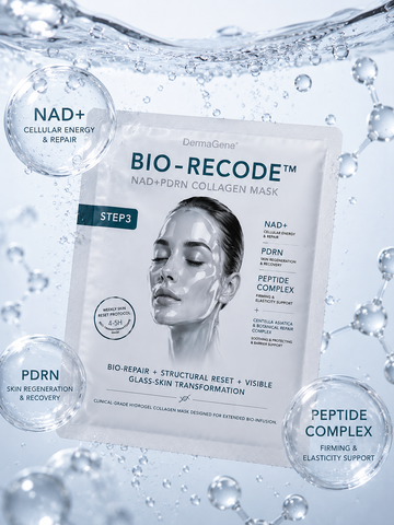 DermaGene® STEP 3 BIO-RECODE™ NAD+ PDRN Bio-Kollagen Wochen-Reset-Maske