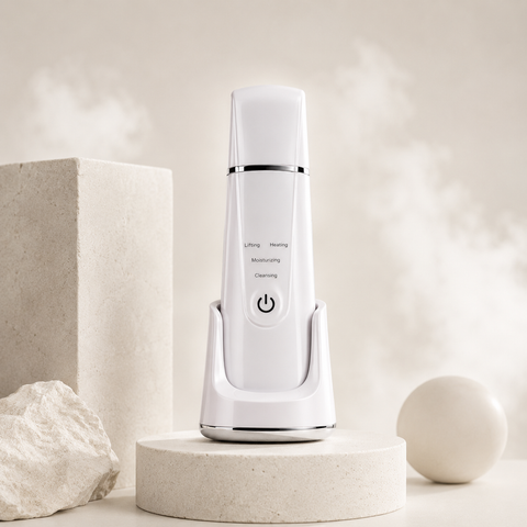 DermaGene® Deep Peel 4in1 Hydroabrasion Heimpflegepeeling mit EMS, Iontophorese und Wärmetherapie