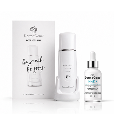 DermaGene Deep Peel Ultraschall Langlebigkeits-Protokoll