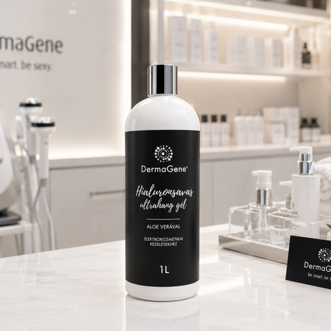 DermaGene Hyaluronsäure leitendes Gel mit Aloe Vera (1L)