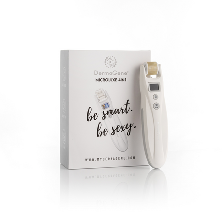 DermaGene® MicroLuxe 4-in-1 Mikronadel-Gerät mit LED & Mikrostrom
