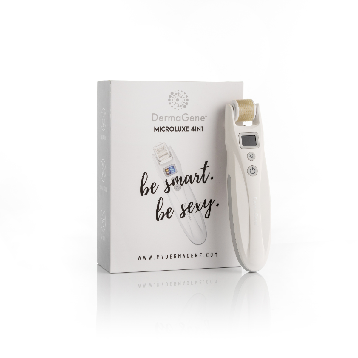 DermaGene® MicroLuxe 4-in-1 Mikronadel-Gerät mit LED & Mikrostrom