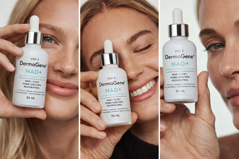 DermaGene® NAD⁺ Radiant Longevity Serum 0,08 % NAD⁺ + 1000 ppm PDRN Anti-Aging Straffungsserum