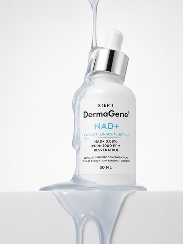 DermaGene® Clinical Longevity 3-Schritte Hauterneuerungssystem – NAD+ Serum, PDRN Recovery Cream & Bio-Kollagen Weekly Reset Mask