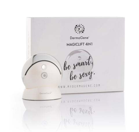 MagicLift 4in1-Gerät zur Gesichtsstraffung und Hautverjüngung mit Radiofrequenz und EMS
