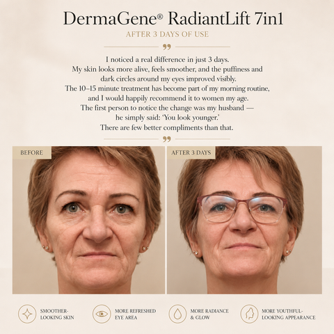 DermaGene® RadiantLift 7in1 RF & EMS Gesichtsstraffungsgerät